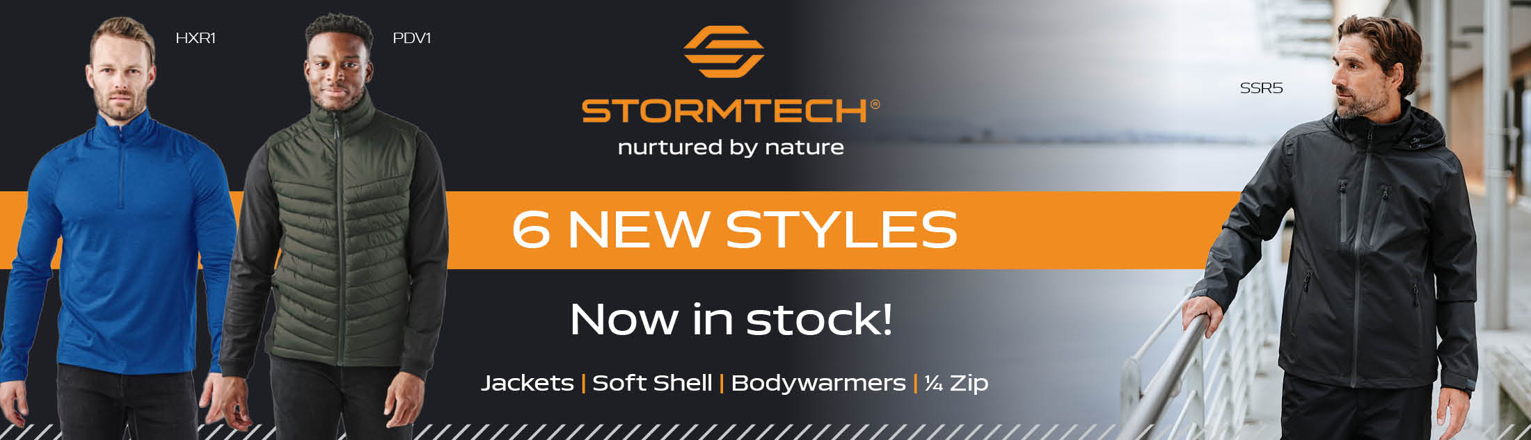 NEW outerwear from Stormtech