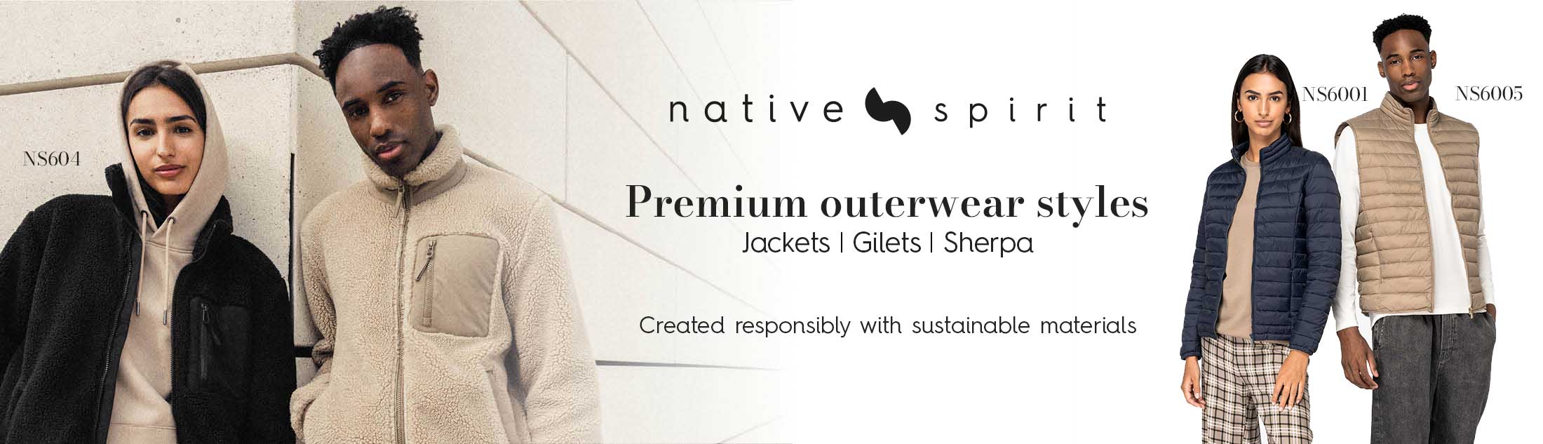 Native Spirit premium outerwear styles